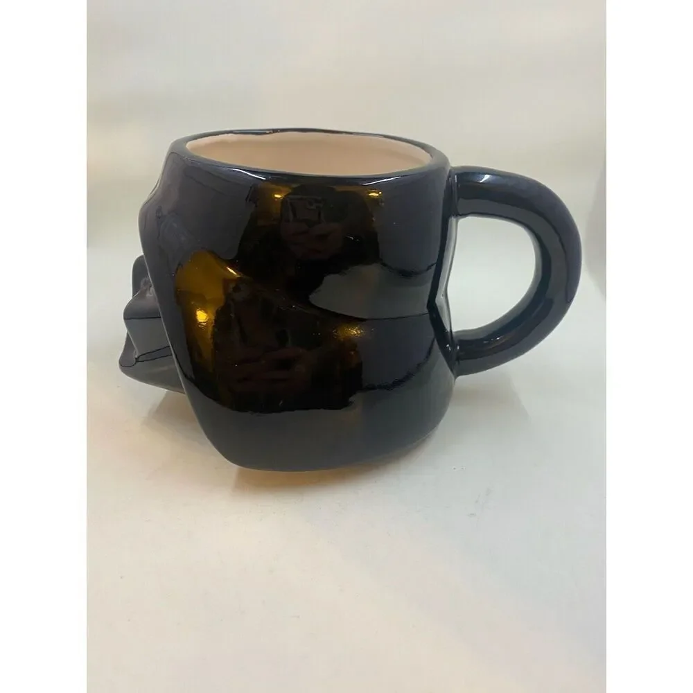 Star Wars Darth Vader Ceramic Mug Black Gloss Helmet Coffee Cup Collectible